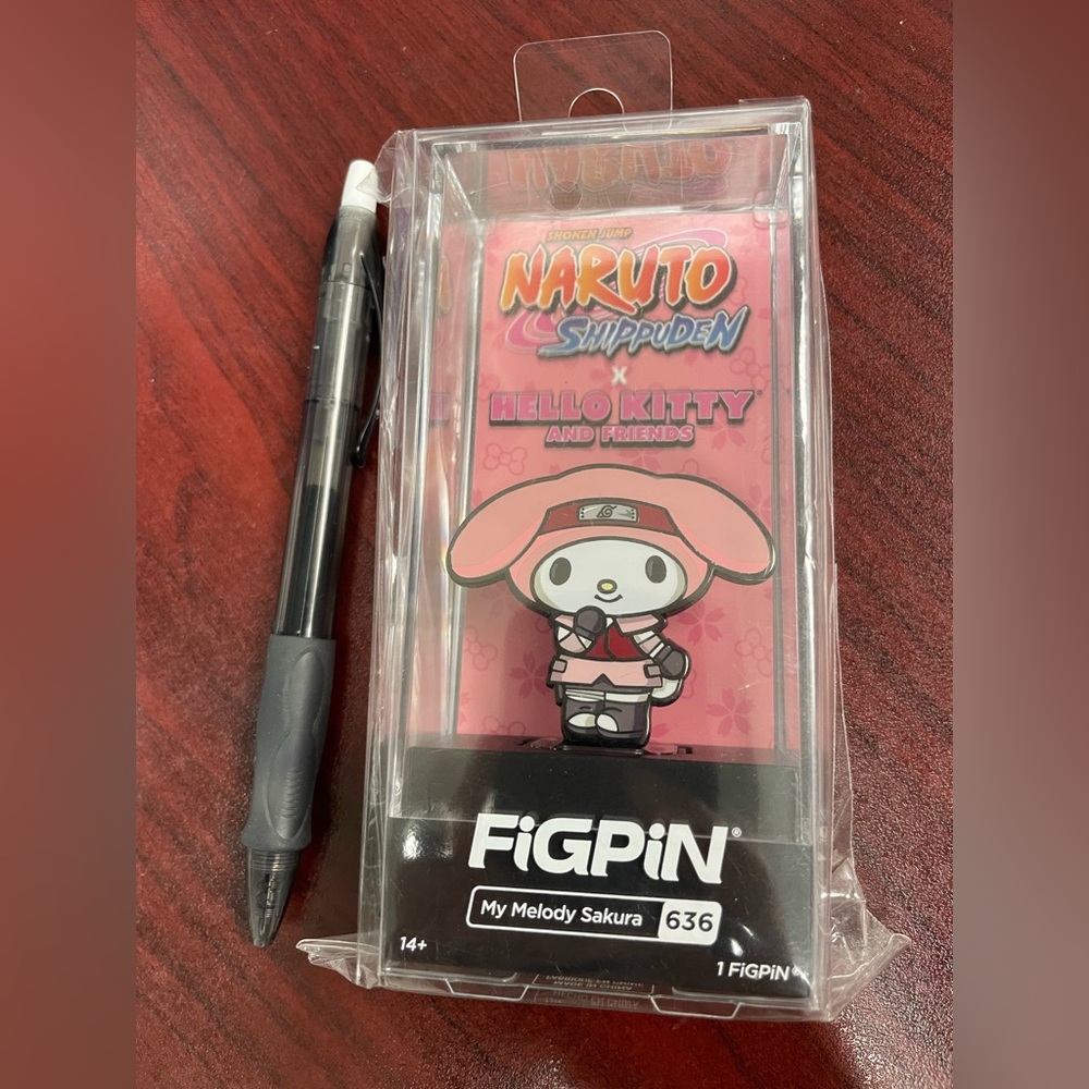 Figpin Naruto My Melody Sakura 636 Naruto Shippuden X Hello Kitty